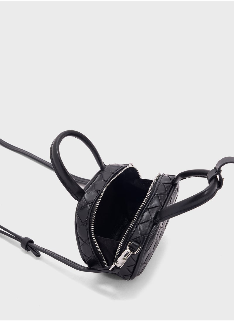 Woven Crossbody Bag