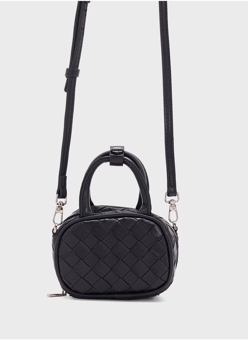Woven Crossbody Bag