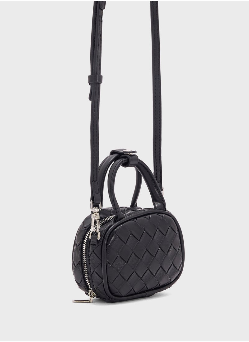 Woven Crossbody Bag