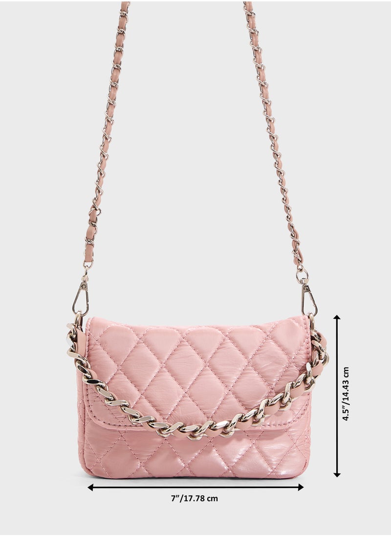 Quilted Crossbody Bag