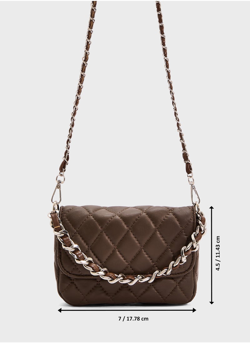 Quilted Crossbody Bag