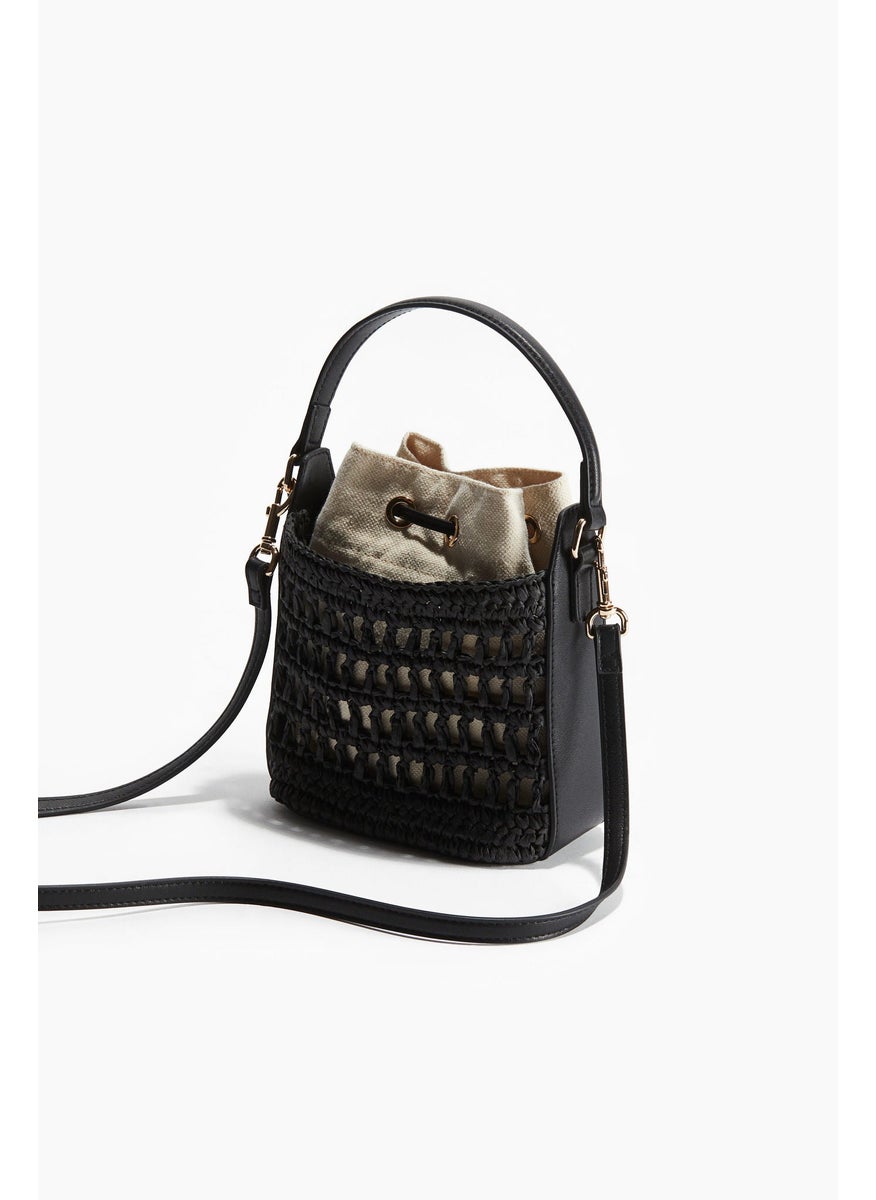 Straw Crossbody Bag