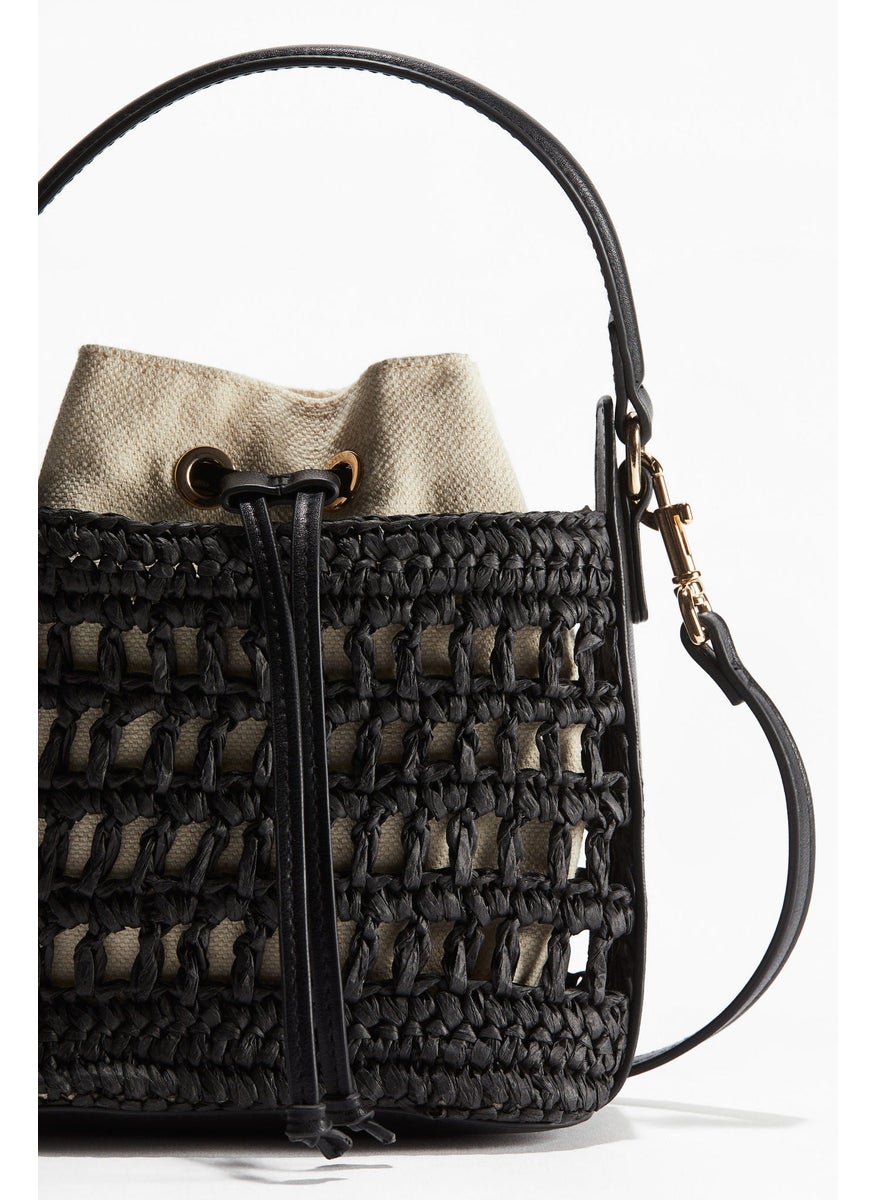 Straw Crossbody Bag