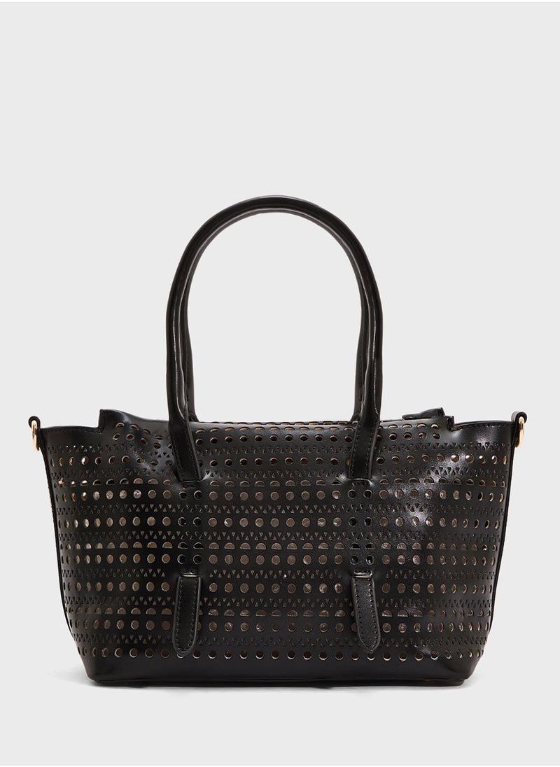 Lasercut Tote Bag