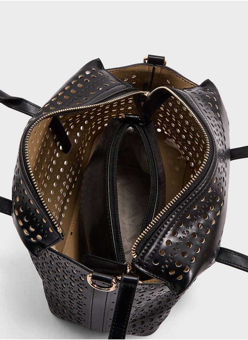 Lasercut Tote Bag