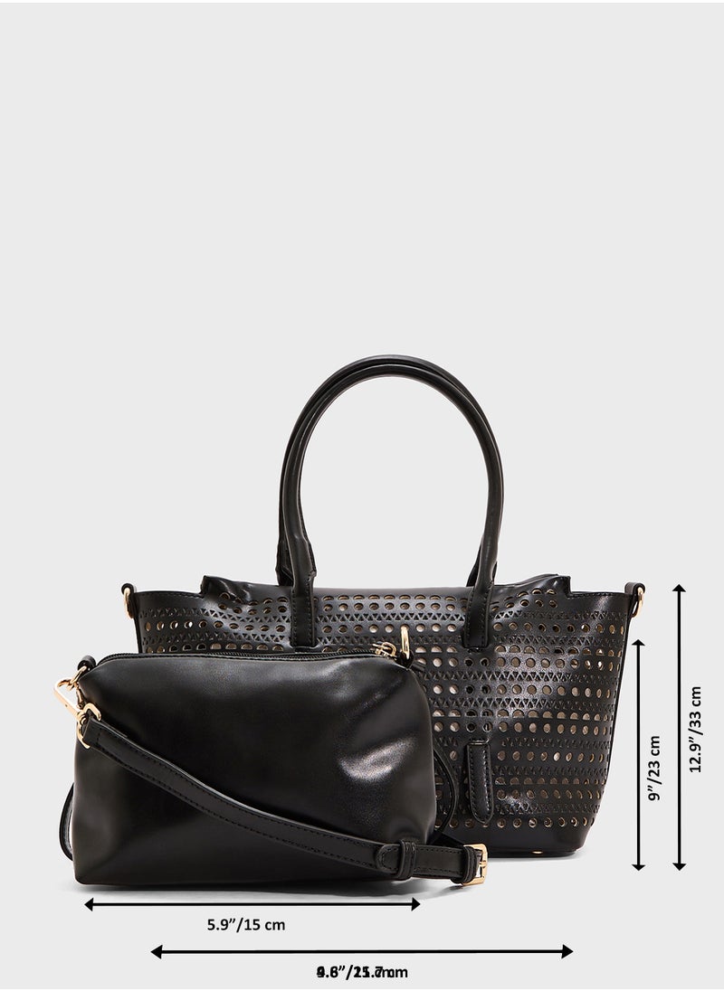 Lasercut Tote Bag