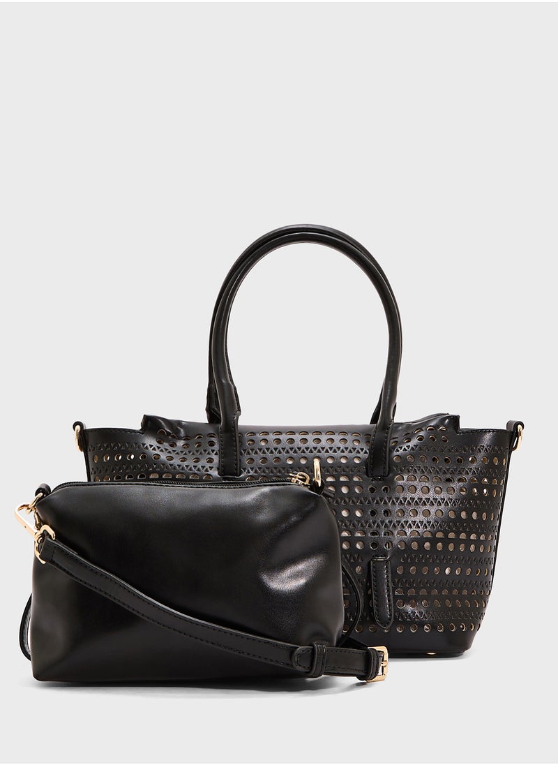 Lasercut Tote Bag