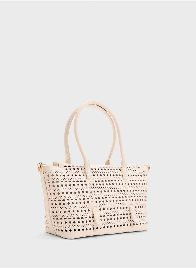 Lasercut Tote Bag