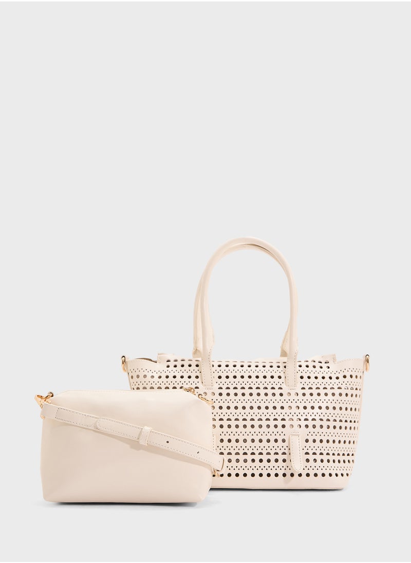 Lasercut Tote Bag