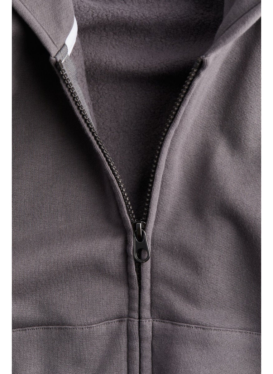 Zip-Through Sports Hoodie