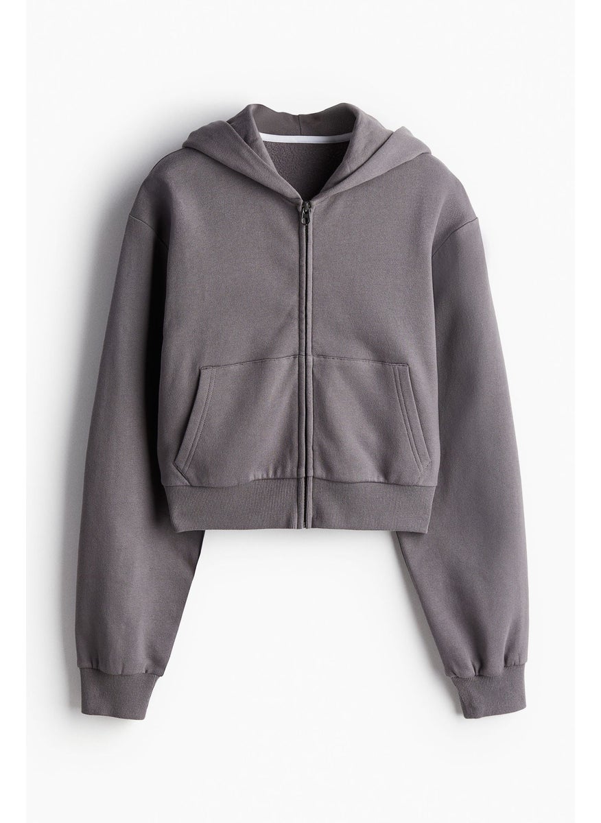 Zip-Through Sports Hoodie