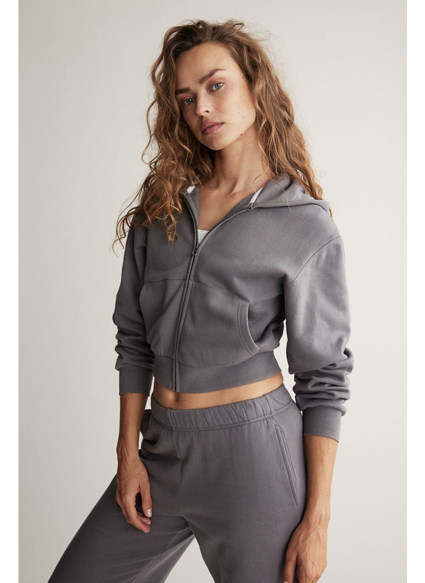 Zip-Through Sports Hoodie