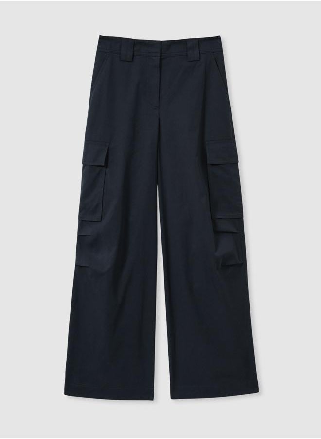 Wide Leg Combat Trouser