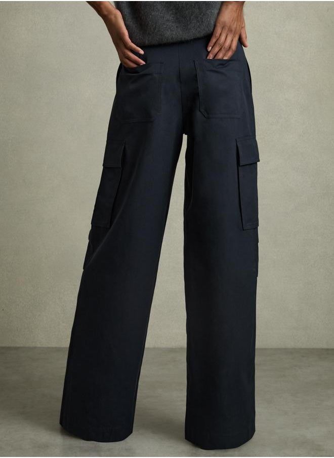 Wide Leg Combat Trouser
