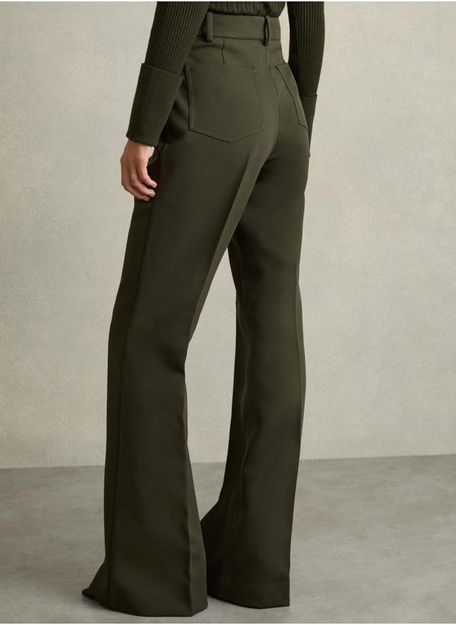 Flare Leg Trouser