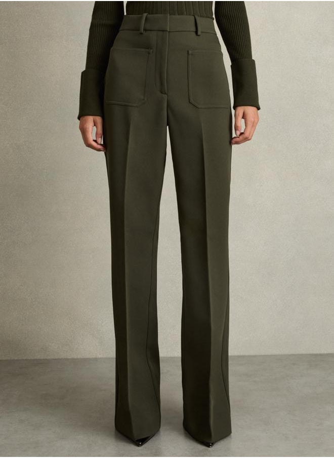 Flare Leg Trouser