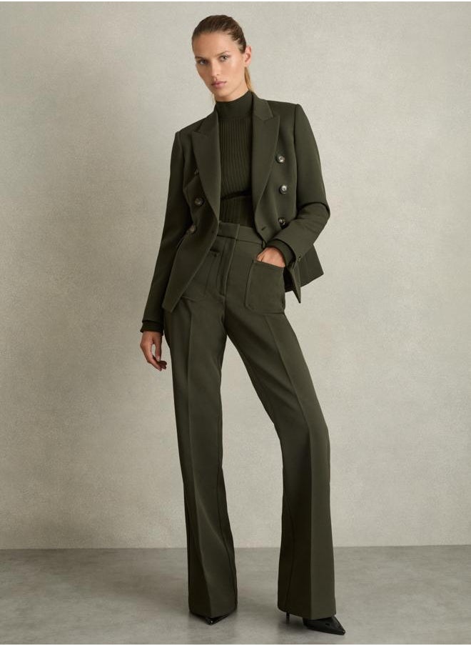Flare Leg Trouser