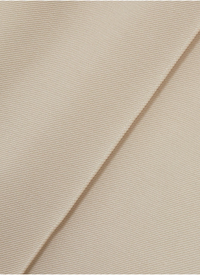 Waistband Wide Leg Trouser