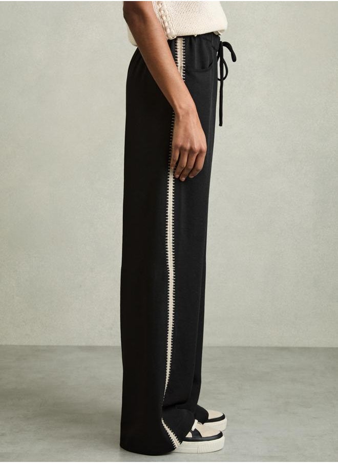 Crafted Wide Leg Trouser