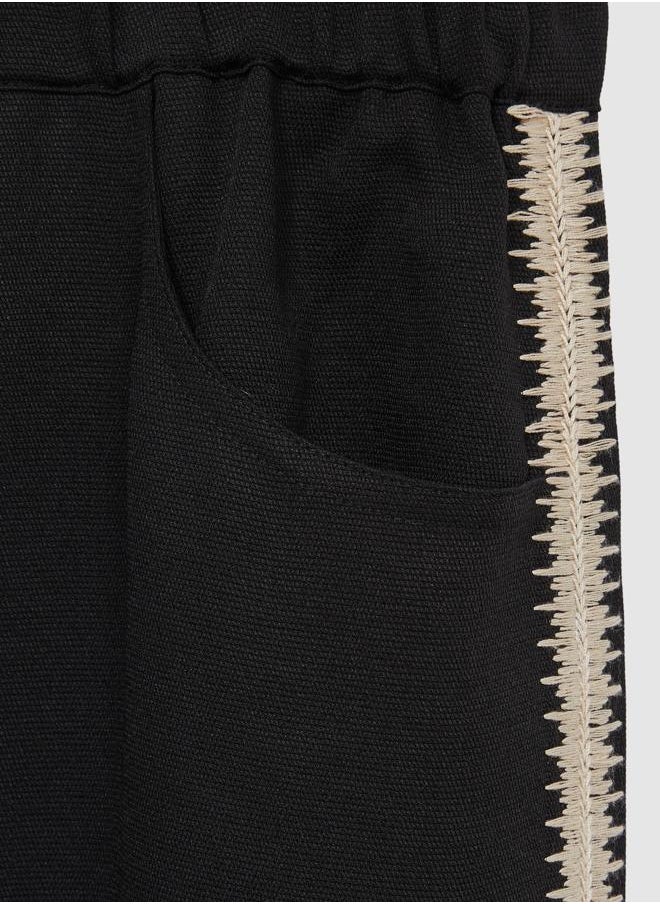 Crafted Wide Leg Trouser
