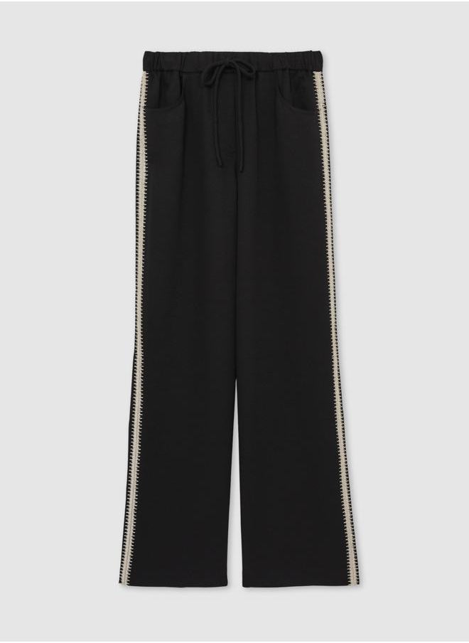 Crafted Wide Leg Trouser
