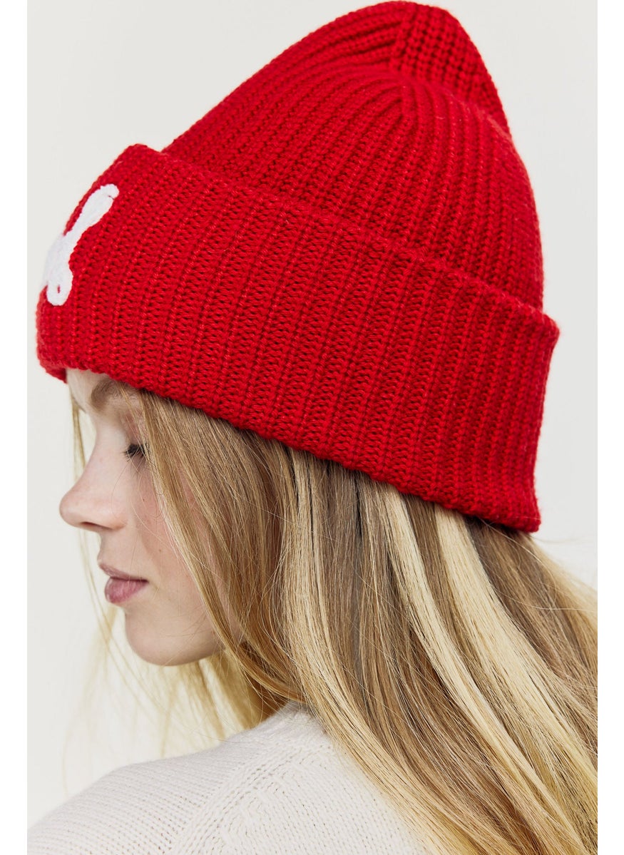 Rib-Knit Beanie