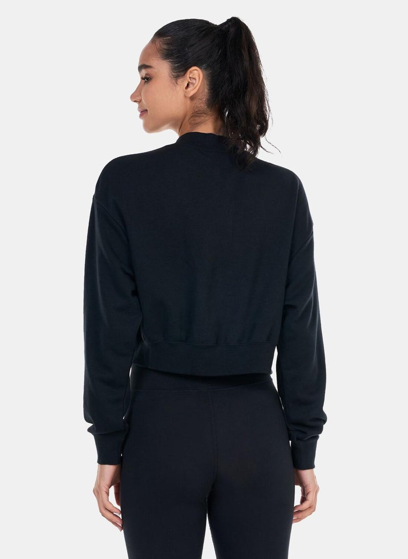 Women's Sportswear Club Fleece Cropped Full-Zip Jacket