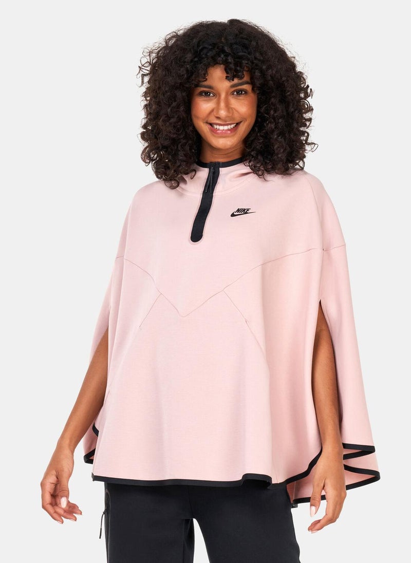 Women's Sportswear Tech Fleece Oversized Poncho Sweatshirt
