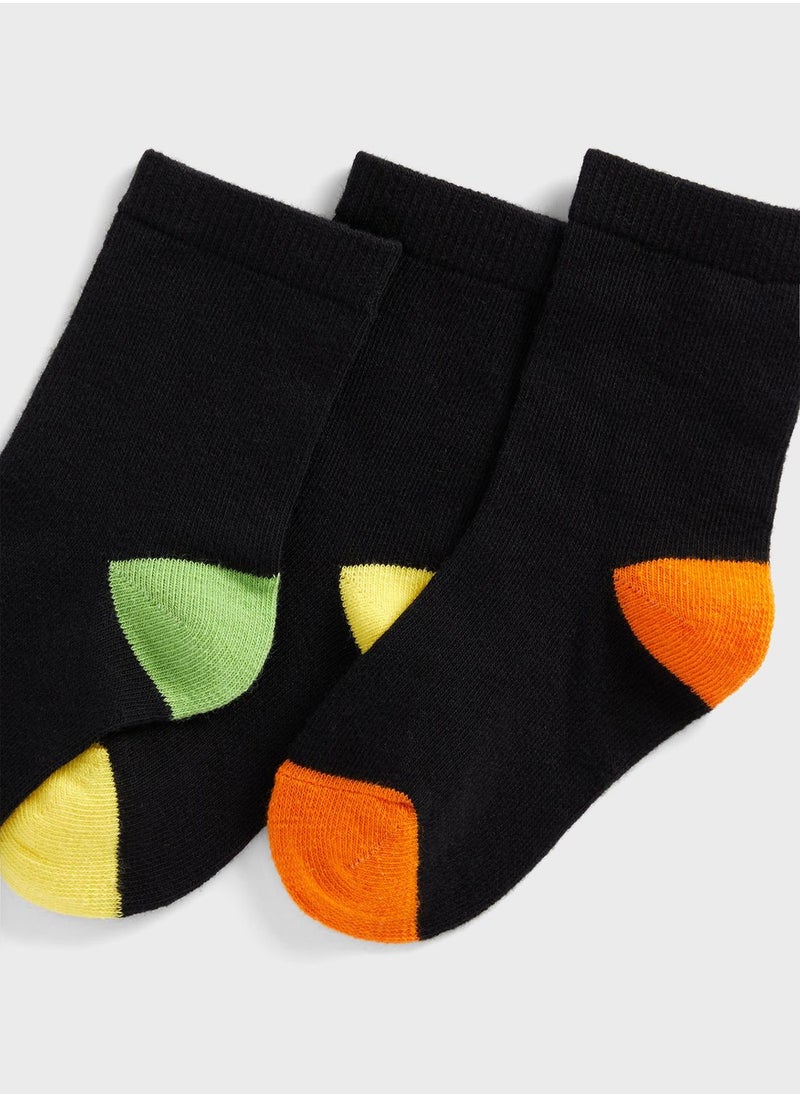 Kids 5 Pack Essential Socks