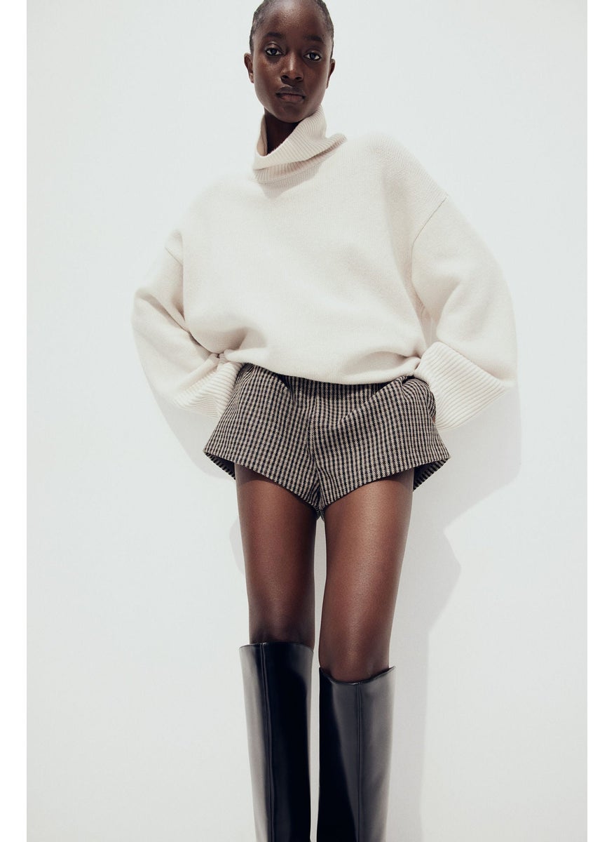 Cashmere-Blend Turtle-Neck Jumper