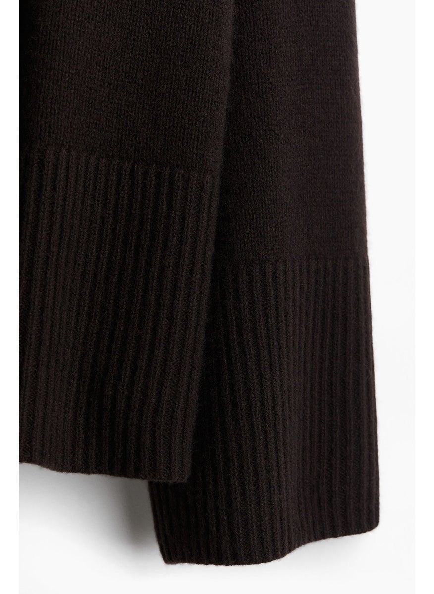 Cashmere-Blend Turtle Neck Jumper