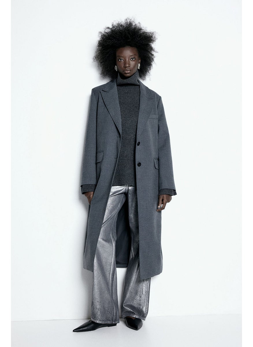 Cashmere-Blend Turtle Neck Jumper