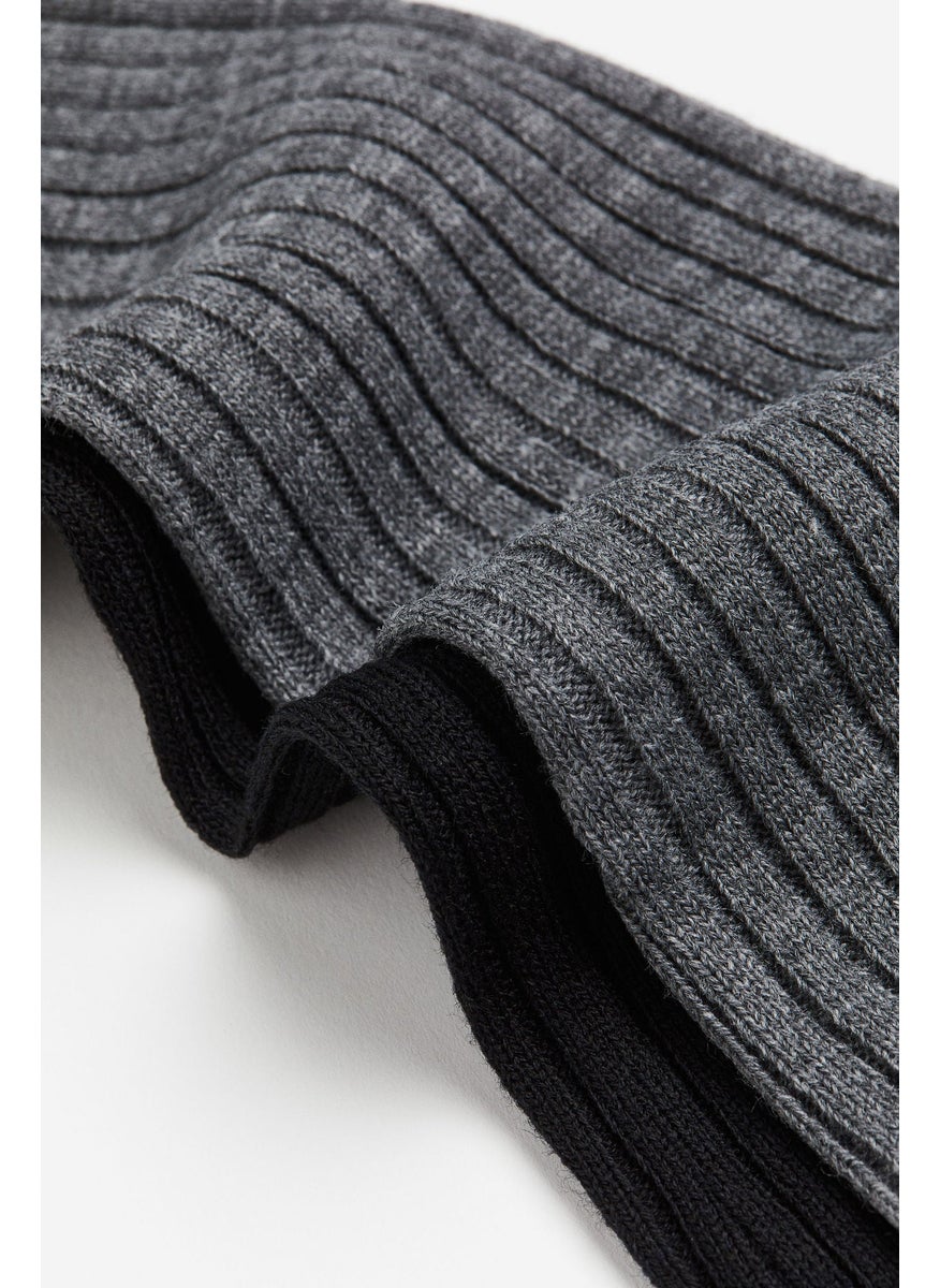 2-Pack Rib-Knit Leg Warmers