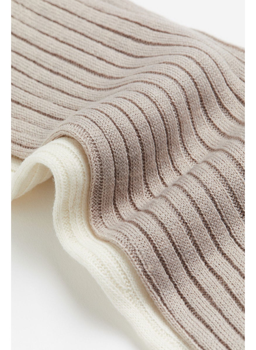 2-Pack Rib-Knit Leg Warmers