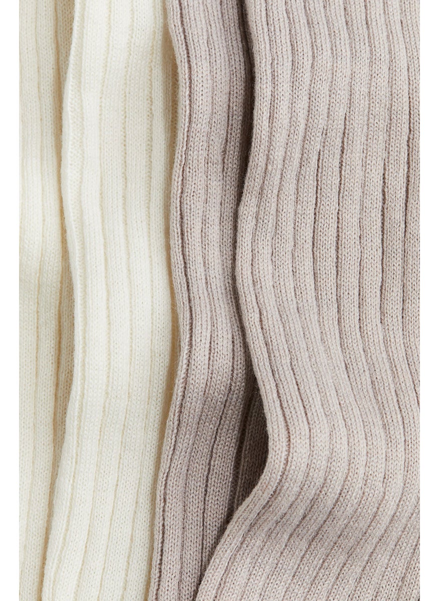 2-Pack Rib-Knit Leg Warmers