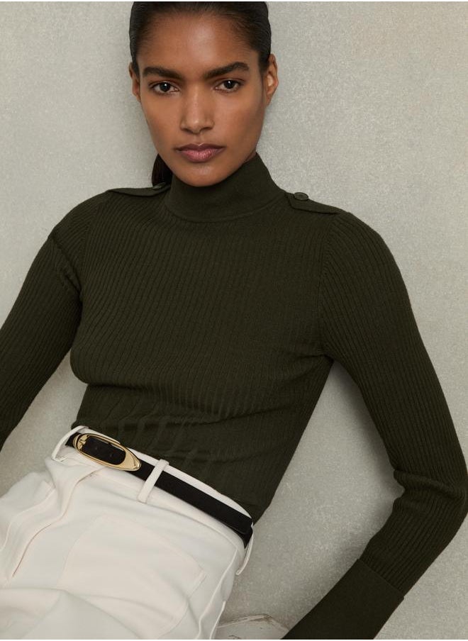 Mock Neck Jumper
