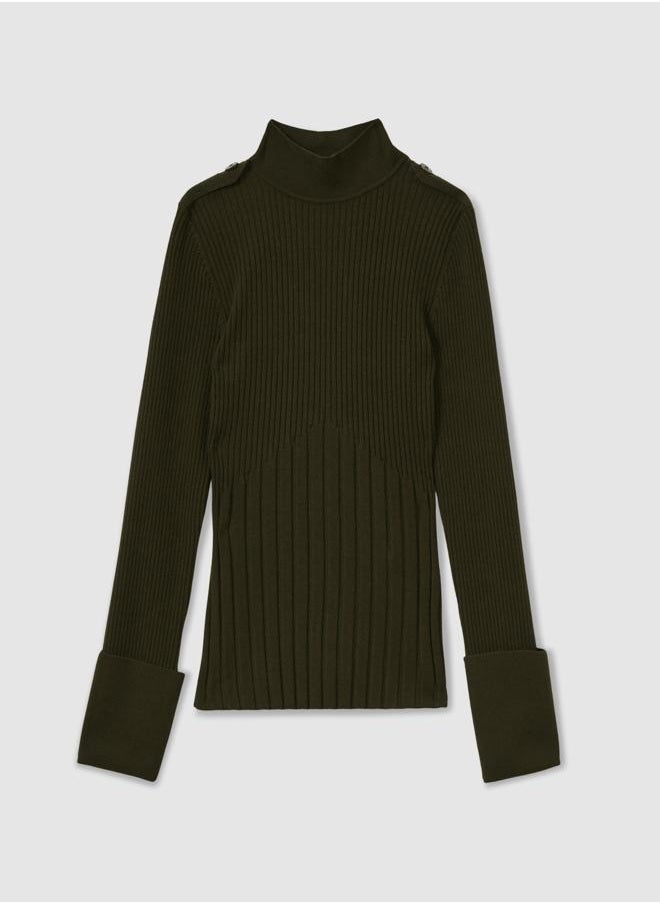 Mock Neck Jumper