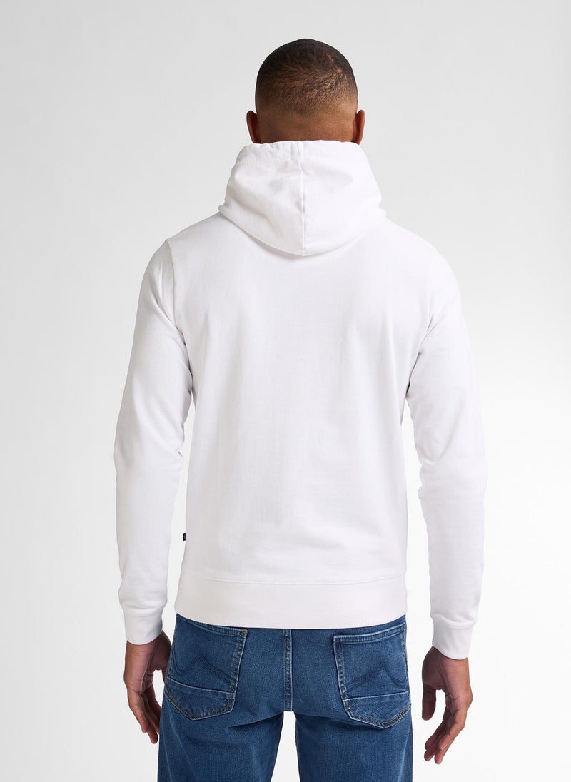 Men Sweater Hooded Print