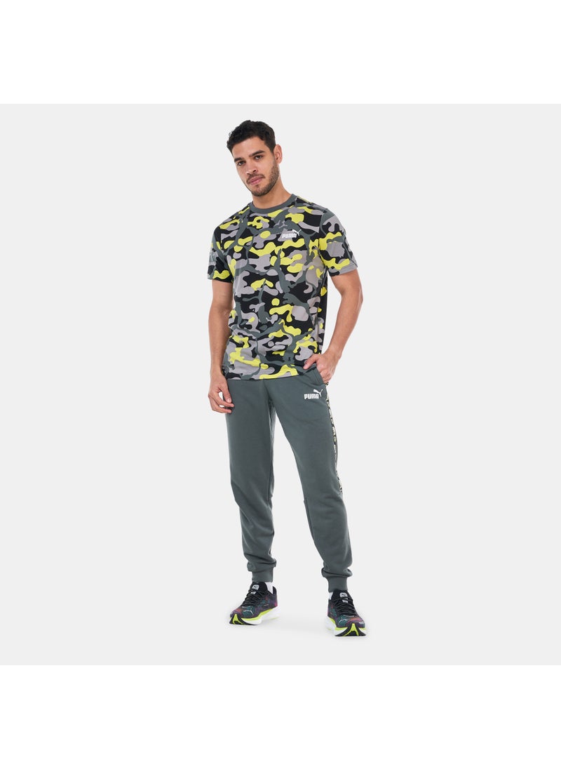 Men's ESS+ Camo Allover Print T-Shirt