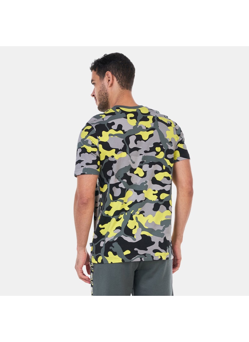 Men's ESS+ Camo Allover Print T-Shirt