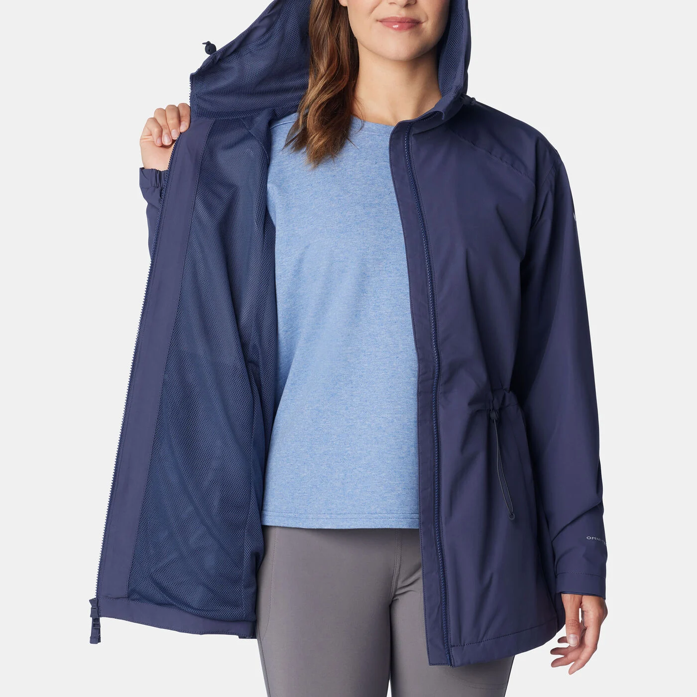 Women's Blossom Park II Hooded Rain Jacket