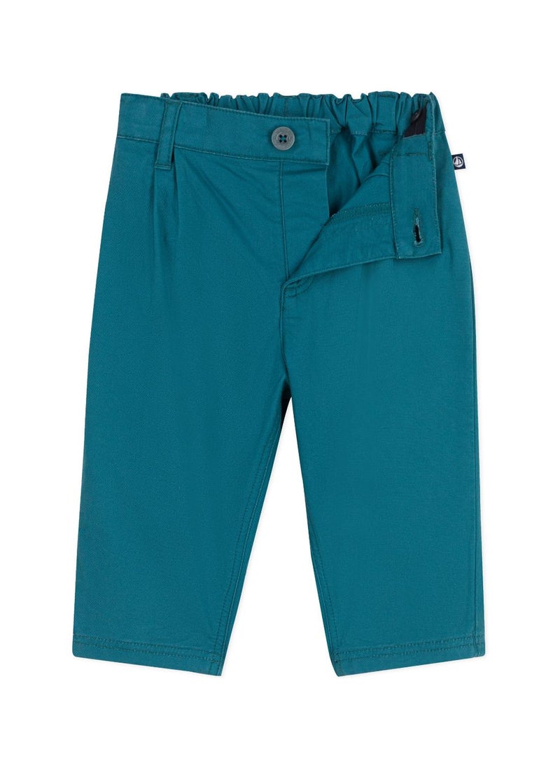 Babies' plain soft trousers