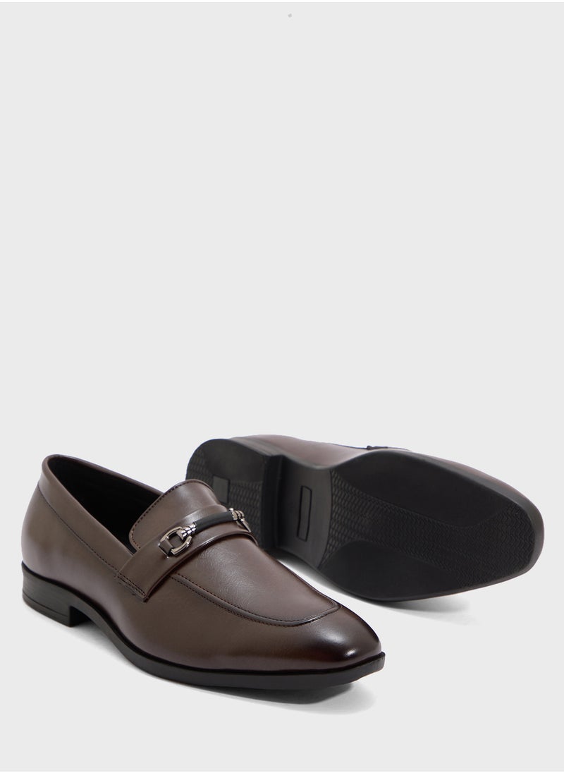 Trim Detail Formal Slip Ons