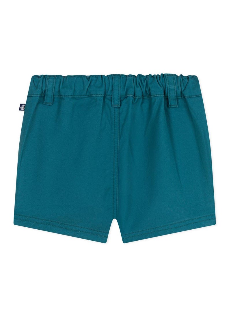 Babies' plain serge shorts
