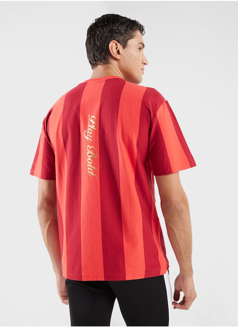 Royal Challengers Bengaluru Retro Striper IPL T-Shirt