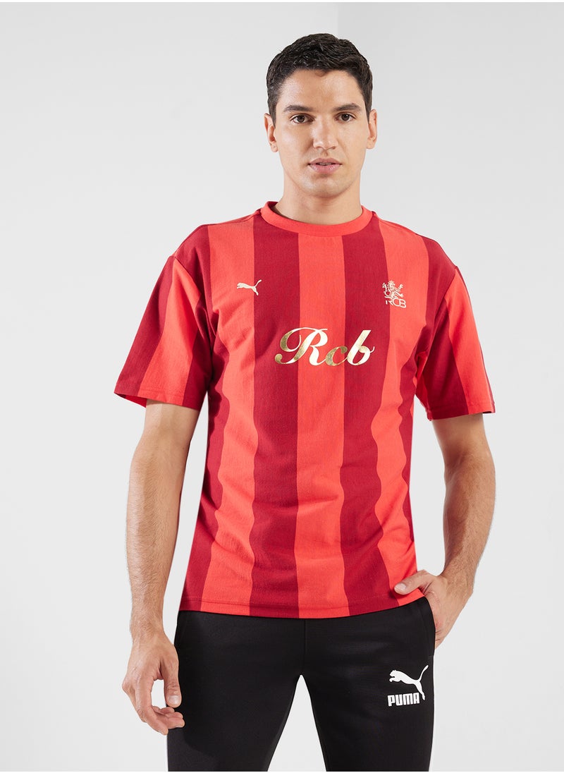 Royal Challengers Bengaluru Retro Striper IPL T-Shirt