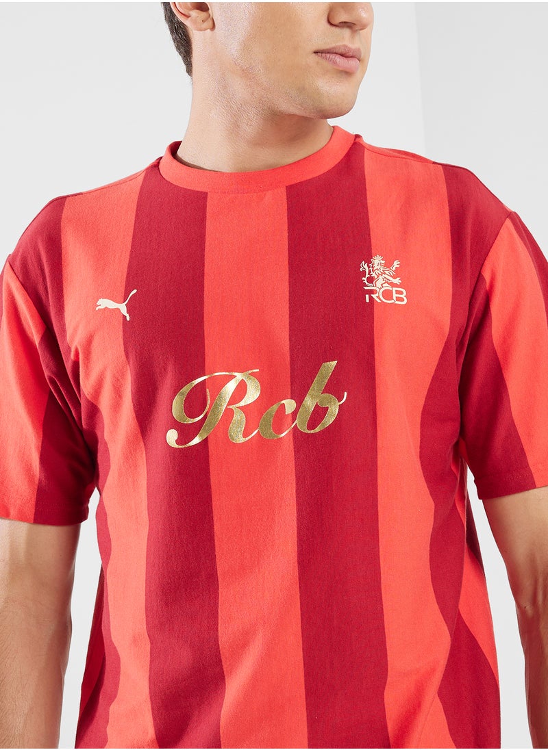 Royal Challengers Bengaluru Retro Striper IPL T-Shirt