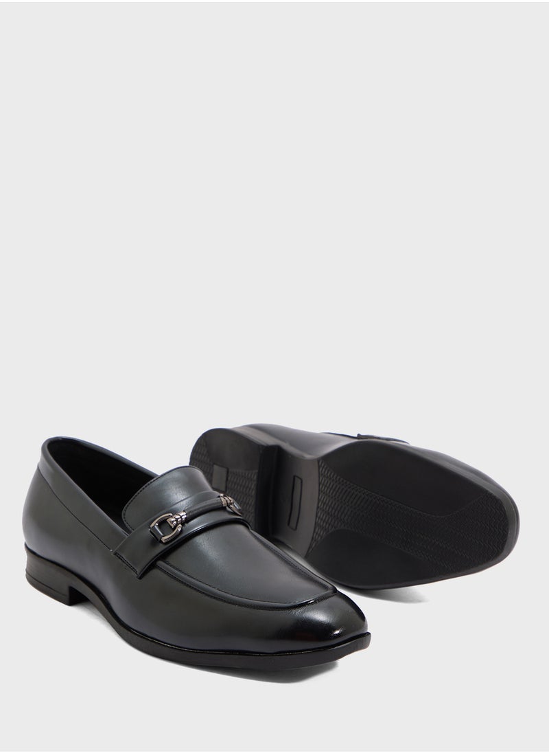 Trim Detail Formal Slip Ons
