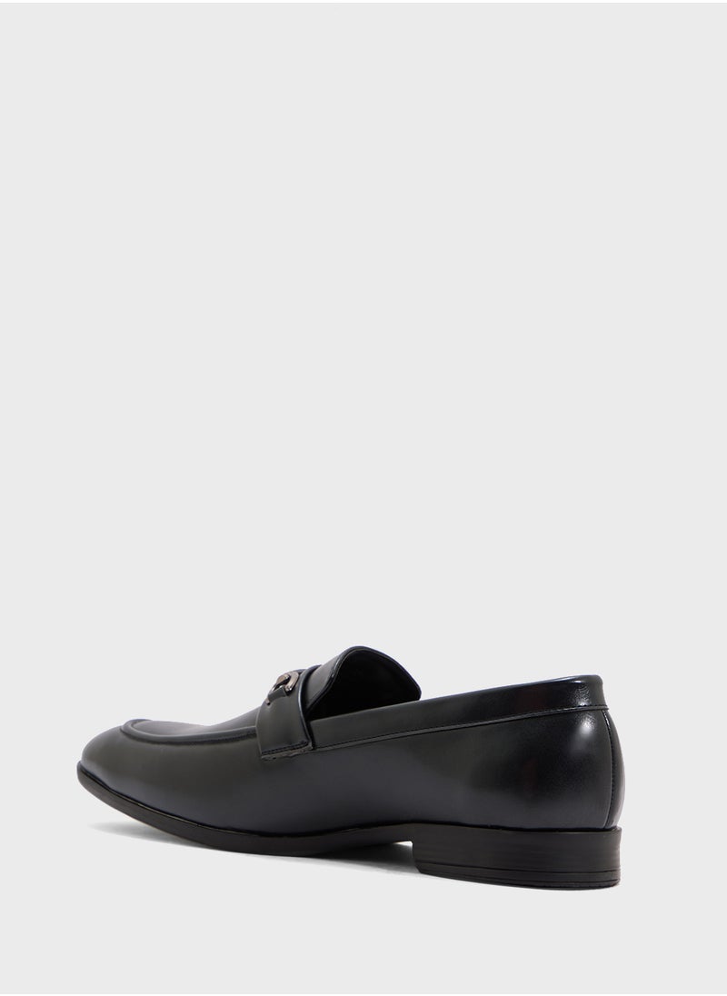 Trim Detail Formal Slip Ons