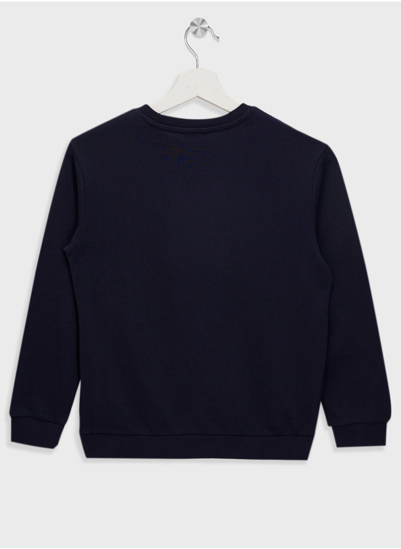Kids Logo Fleece Sweatshirt
